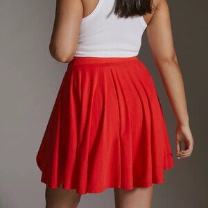 Daily Practice by Anthropologie Skater Skort - 3X - red